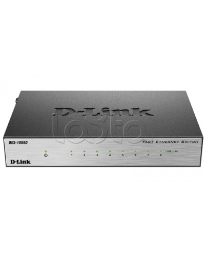 Коммутатор D-Link DES-1008D/L2B в Обнинске Коммутаторы Pintop.ru