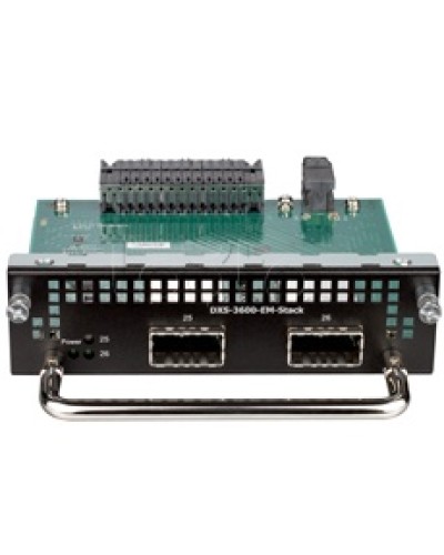 Модуль расширения с 2 портами D-Link DXS-3600-EM-Stack/A1A в Обнинске Модули SFP/XFP/GBIC Pintop.ru