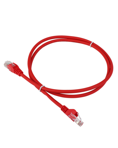 Патч-корд LANMASTER LSZH UTP кат.5e, 0.3 м, красный LANMASTER LAN-PC45/U5E-0.3-RD в Обнинске Патчкорды (медные) Pintop.ru