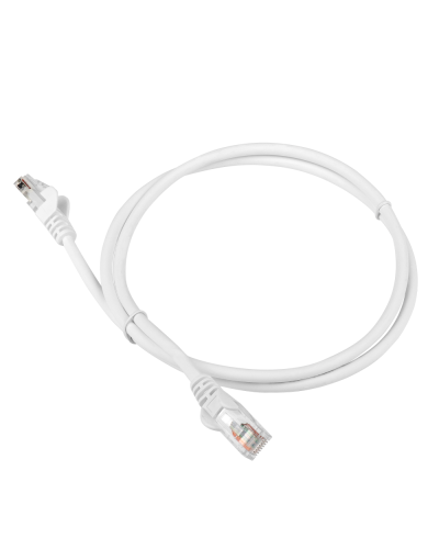 Патч-корд LANMASTER LSZH UTP кат.5e, 0.3 м, белый LANMASTER LAN-PC45/U5E-0.3-WH в Обнинске Патчкорды (медные) Pintop.ru