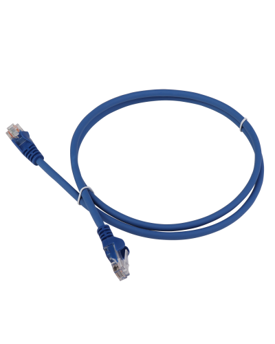 Патч-корд LANMASTER LSZH UTP кат.5e, 4.0 м, синий LANMASTER LAN-PC45/U5E-4.0-BL в Обнинске Патчкорды (медные) Pintop.ru
